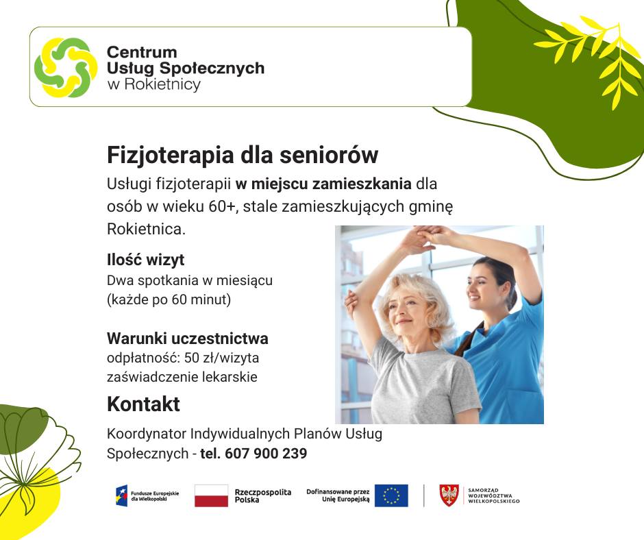 Informacja Fizjoterapia dla senior&oacute;w